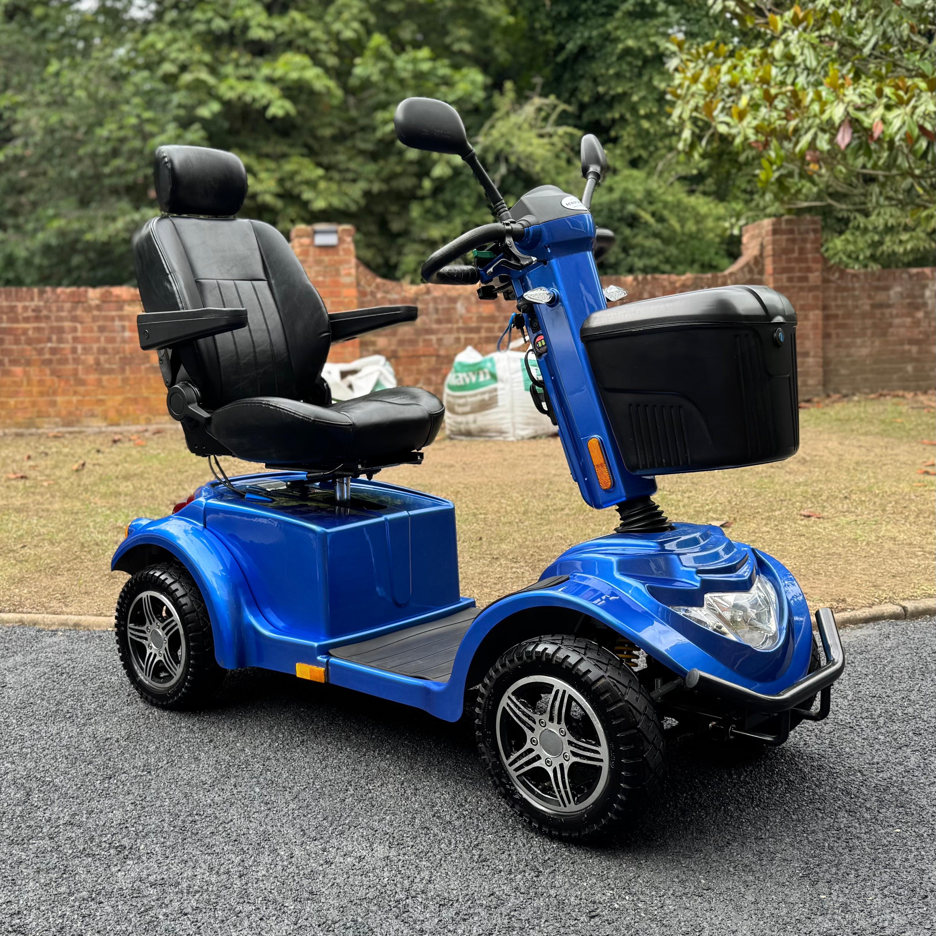 Scooterpac Ignite Mobility Scooter, Heated Seat, 8 MPH